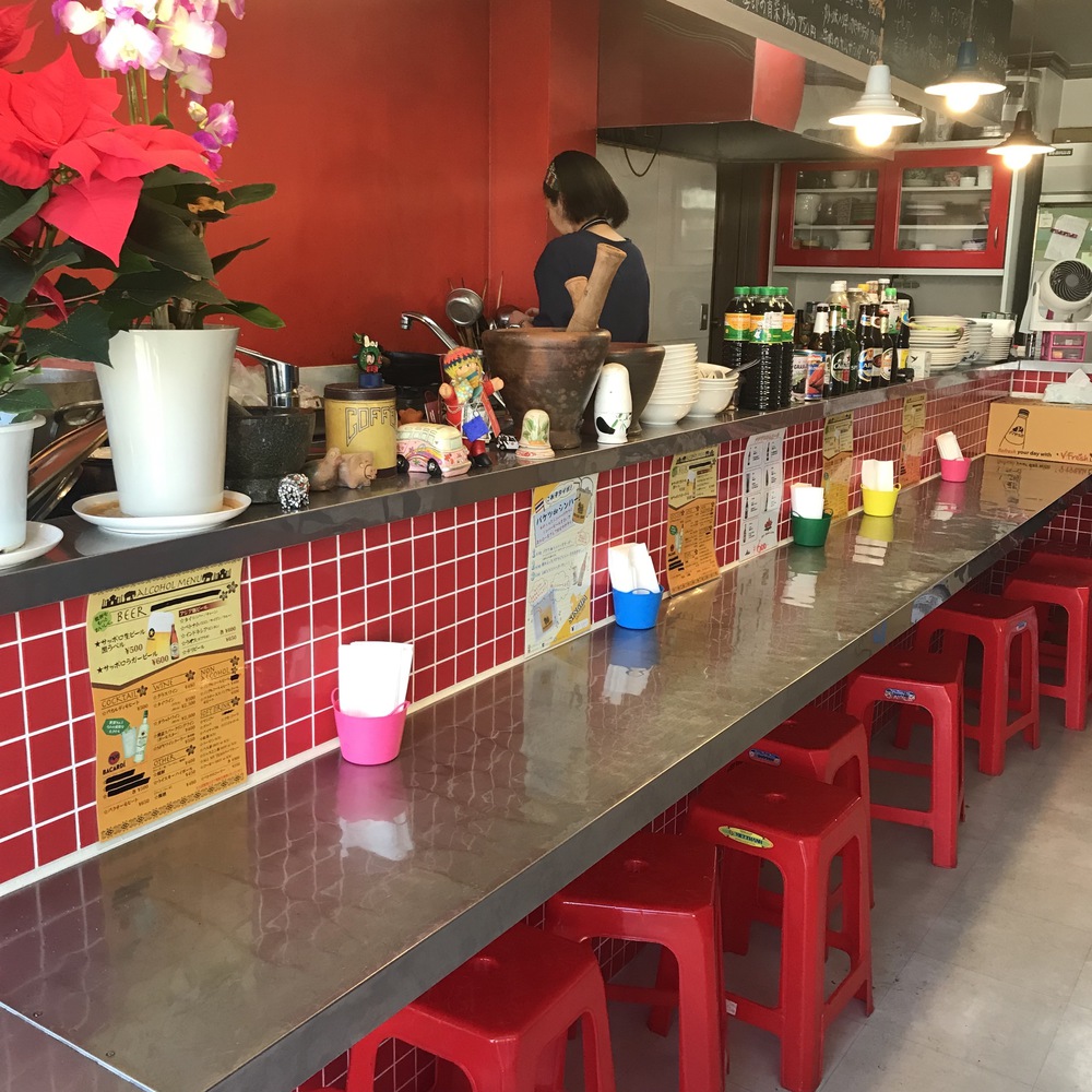 店内カウンター