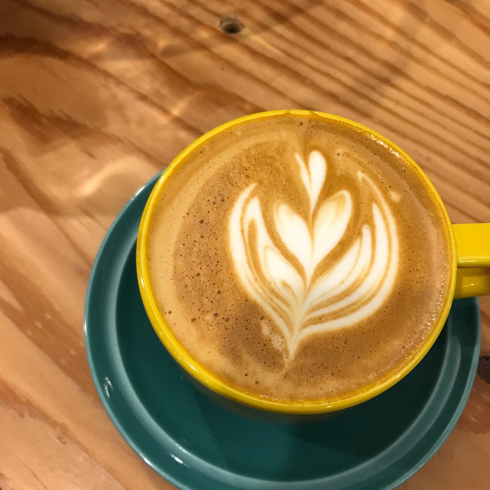 カフェラテができるまで カフェラテができるまで